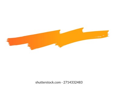 Bold Acrylic Paint Stroke Line. vector set of colorful arrows, set of colored arrows, set of colorful arrows.  Underline Material Set Decoration Straight line Curved line Wavy line Ornament Border