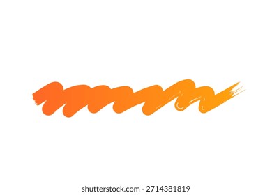 Bold Acrylic Paint Stroke Line. vector set of colorful arrows, set of colored arrows, set of colorful arrows.  Underline Material Set Decoration Straight line Curved line Wavy line Ornament Border