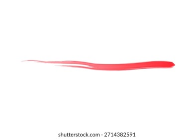 Línea de trazos de pintura acrílica audaz. Conjunto de Vector de flechas de colores, conjunto de flechas de colores, conjunto de flechas de colores.  Subrayado Material Set Decoración Línea recta Línea curva Línea ondulada Ornamento Borde