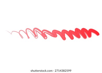 Bold Acrylic Paint Stroke Line. vector set of colorful arrows, set of colored arrows, set of colorful arrows.  Underline Material Set Decoration Straight line Curved line Wavy line Ornament Border