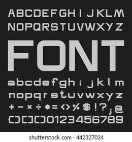 sencur bold font