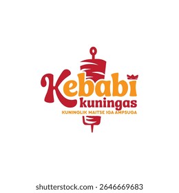 Bold and appetizing kebab restaurant logo design symbolizing flavor, tradition, and hospitality. Perfect for grill houses, Middle Eastern eateries, and casual dining brands.
