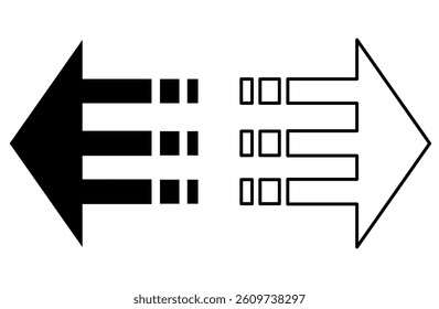Bold Arrow Showing Strong Direction
