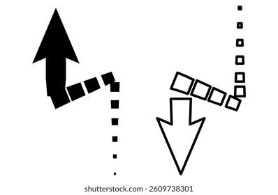 Bold Arrow Showing Strong Direction