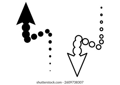 Bold Arrow Showing Strong Direction