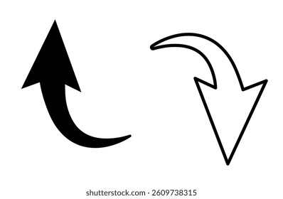Bold Arrow Showing Strong Direction