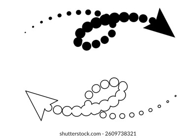 Bold Arrow Showing Strong Direction