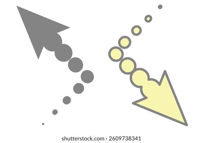 Bold Arrow Showing Strong Direction