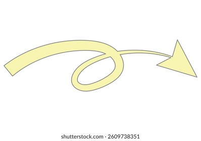Bold Arrow Showing Strong Direction