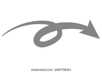 Bold Arrow Showing Strong Direction
