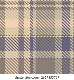 Vetor de fundo negrito tartan, tecido de tecido xadrez suite. Textura de verificação de padrão de comprimento sem costura na paleta de cores pastel e luz.