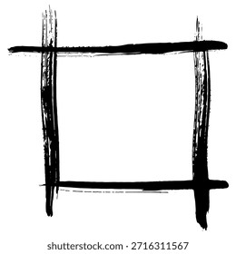 Pinceladas negras para crear un estilo visual llamativo para los diseños