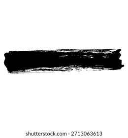 Bold black brush strokes created by hand for use in designs