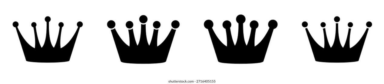 Coroas negras representando autoridade e força, inspiradas pelo simbolismo real do leão.