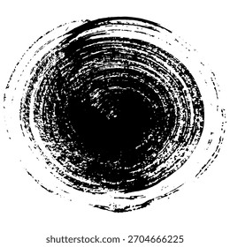 Os traçados de pincel a tinta preta e negrito criam um plano de fundo preto de textura para designs