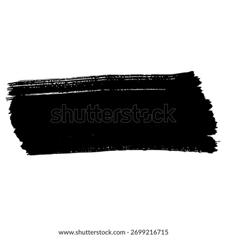 Bold black ink strokes highlight versatile artistry for creative projects.