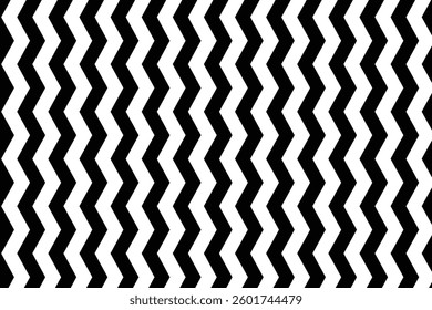 Bold black line zig zag pattern seamless backdrop and background 2