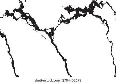 Líneas negras audaces en la textura del fondo blanco