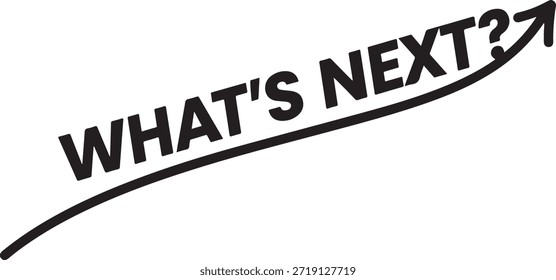 Negrita texto negro signo de interrogación flecha hacia arriba trayectoria Vector