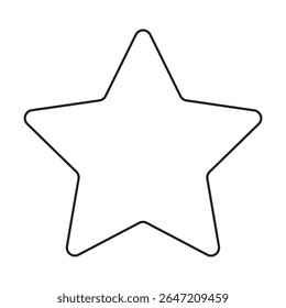 Negrito preto e branco gráfico estrela náutica. Perfeito para temas náuticos, marcas, logotipos, tatuagens e projetos de design. Vetor de alta resolução.