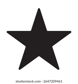 Negrito preto e branco gráfico estrela náutica. Perfeito para temas náuticos, marcas, logotipos, tatuagens e projetos de design. Vetor de alta resolução.