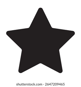 Negrito preto e branco gráfico estrela náutica. Perfeito para temas náuticos, marcas, logotipos, tatuagens e projetos de design. Vetor de alta resolução.