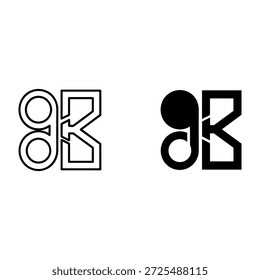 Bold black and white stylized text with geometric shapes and a cracked effect