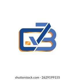 Bold blue and orange "C7B" logo with sleek design. Professional and dynamic