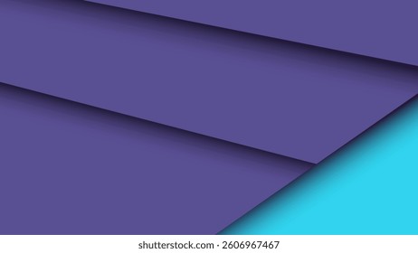 A bold blue and purple papercut background with smooth layered lines. Perfect for branding, web, social media, and prints. Scalable vector with modern abstract texture for creative projects