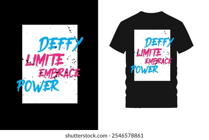 Bold Brave Free and Defy Limits Motivational T-Shirt Design Collection