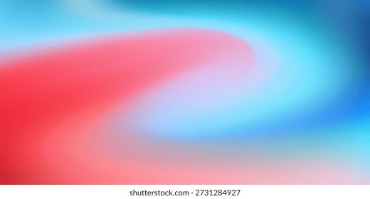 Gradiente azul e vermelho brilhante e arrojado com tons vívidos, criando um plano de fundo abstrato surpreendente e energético.