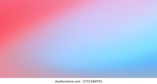 Gradiente azul e vermelho brilhante e arrojado com tons vívidos, criando um plano de fundo abstrato surpreendente e energético.