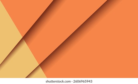 A bold brown papercut background with smooth layered lines. Perfect for branding, web, social media, and prints. Scalable vector with modern abstract texture for creative projects