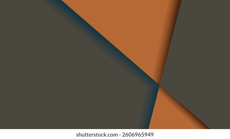 A bold brown papercut background with smooth layered lines. Perfect for branding, web, social media, and prints. Scalable vector with modern abstract texture for creative projects
