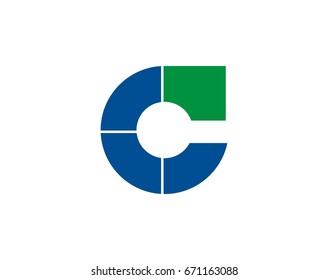 Bold C letter