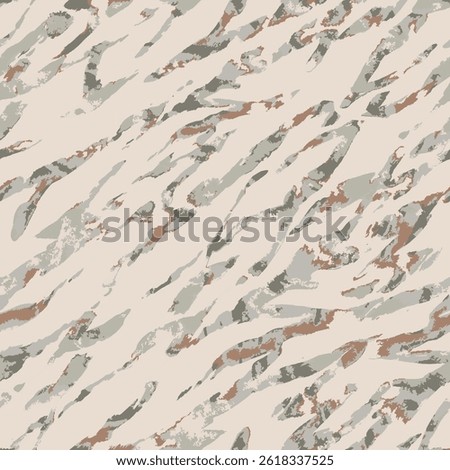 A bold camouflage pattern with urban-inspired colors, perfect for streetwear and military-style apparel. Ideal for custom shirts, bags, and more
