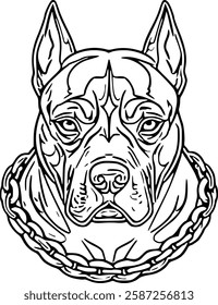  Bold Cane Corso Vector Art for TShirt Design