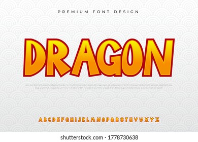 bold cartoon alphabet font with modern and abstract style use for game logo and toys brand 