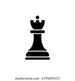 A bold chess rook piece with a star emblem on top perfect for game design, strategy illustrations, or educational materials
