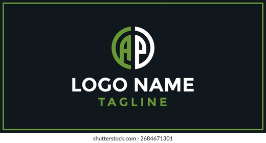 El logo AP en negrita	