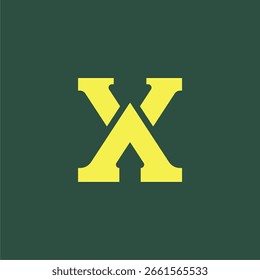 Bold and clean AX logo perfect for professional brands and digital platforms.