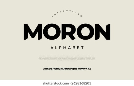 Bold and clean sans-serif typeface ideal for impactful titles, advertising, and digital projects