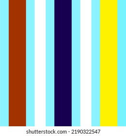 Bold coastal stripe seamless vector pattern.