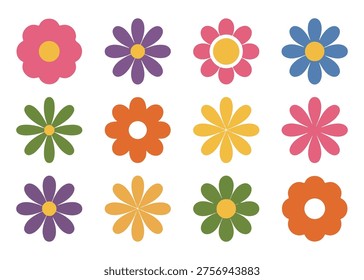 Flores color audaz 