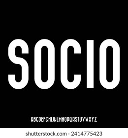 bold condensed font for poster and head line