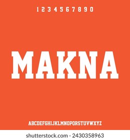 bold condensed font for poster and head line