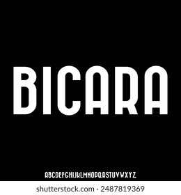 bold condensed font for poster and head line