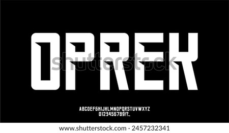 BOLD CONDENSED FONT FOR POSTER AND HEADLINE TYPEFACE