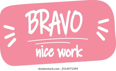 Bold Congratulation Sticker Text Cute