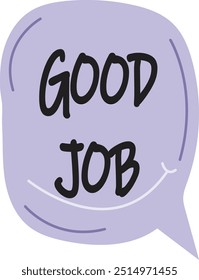Bold Congratulation Sticker Text Cute